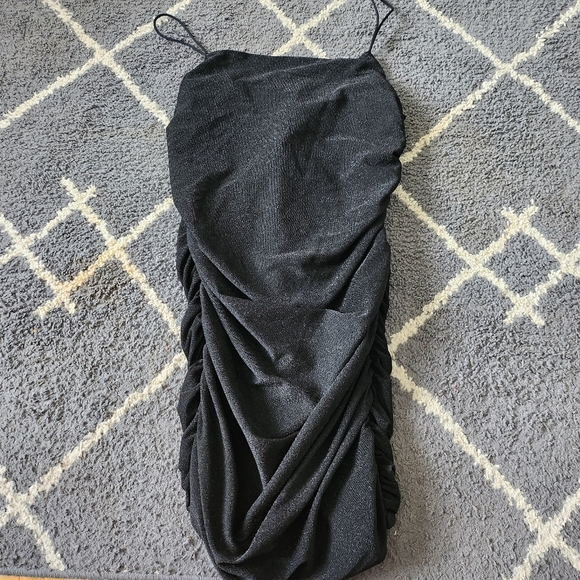 SHEIN Dresses & Skirts - Shein Curve Ruched Glitter Cami dress